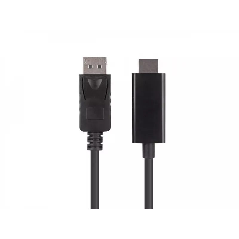 Καλώδιο LANBERG DisplayPort(m) V1.1 -> HDMI(m) 1,8 m Μαύρο