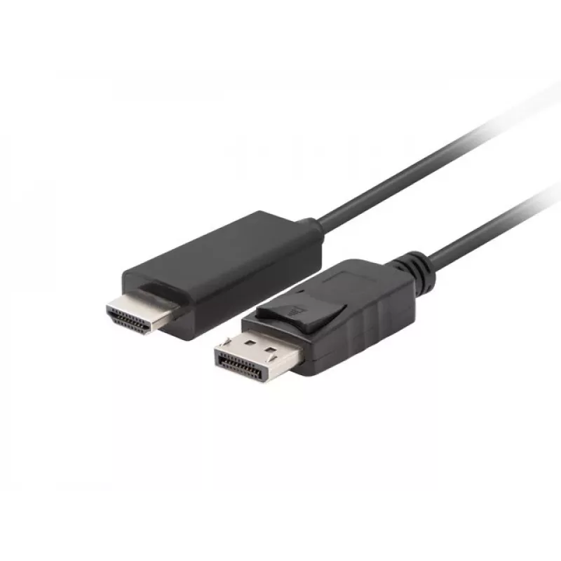 Προσαρμογέας καλωδίου LANBERG DisplayPort HDMI Μαύρο