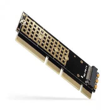 Axagon PCEM2-1U PCIe x16/x8/x4 - Προσαρμογέας υποδοχής M.2 NVMe M-Key 1U