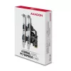 Axagon PCEA-S4N PCIe - 4x σειριακή θύρα 250 kbps προσαρμογέας με SP και LP