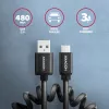 Καλώδιο USB Axagon BUCM-AM10TB USB 2.0 0,6 m USB-C USB-A Μαύρο