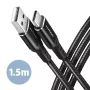 Καλώδιο USB Axagon BUCM-AM15AB USB 2.0 1,5 m USB A USB C Μαύρο