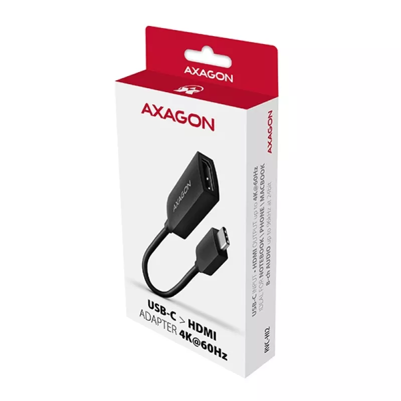 Axagon RVC-HI2M Προσαρμογέας USB-C -> HDMI 2.0a 4K/60Hz HDR10