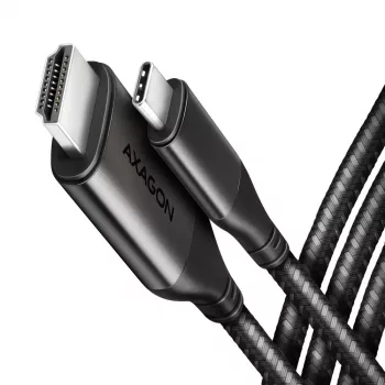 Axagon RVC-HI2MC Καλώδιο USB-C -> HDMI 2.0a 1,8m, 4K/60Hz HDR10