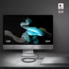 Axagon RVC-HI2MC Καλώδιο USB-C -> HDMI 2.0a 1,8m, 4K/60Hz HDR10