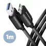 Axagon BUMM3-AM10AB SPEED Καλώδιο Micro-B USB <> USB-A 3.2 Gen 1 1 m