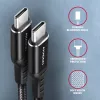 Καλώδιο USB Axagon BUCM-CM10AB USB 2.0 1m USB C Μαύρο