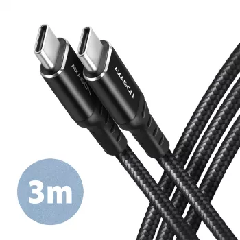 Καλώδιο USB Axagon BUCM-CM30AB USB 2.0 3 m USB C Μαύρο