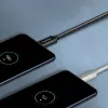 Axagon BUMM-AM10AB HQ Καλώδιο Micro USB <-> USB-A, 1m, USB 2.0, 2,4A, ALU, πλεκτό, μαύρο
