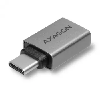 Axagon RUCM-AFA Προσαρμογέας USB-C (M) -> USB-A (F), USB 3.2 Gen 2, 3A, ALU