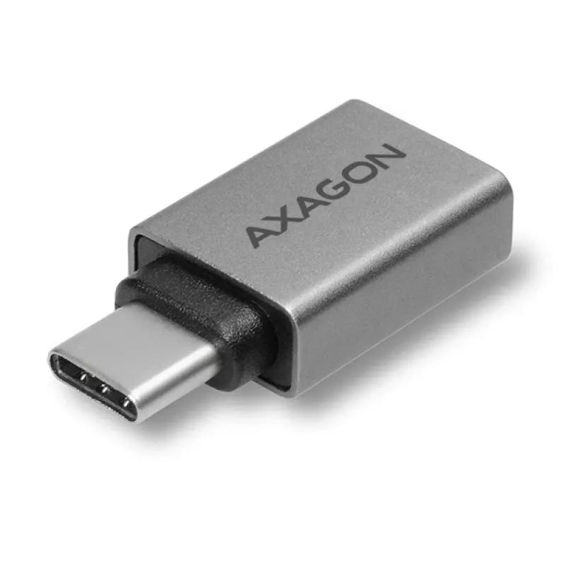 Axagon RUCM-AFA Προσαρμογέας USB-C (M) -> USB-A (F), USB 3.2 Gen 2, 3A, ALU
