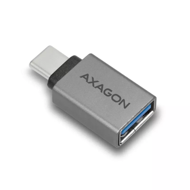 Axagon RUCM-AFA Προσαρμογέας USB-C (M) -> USB-A (F), USB 3.2 Gen 2, 3A, ALU