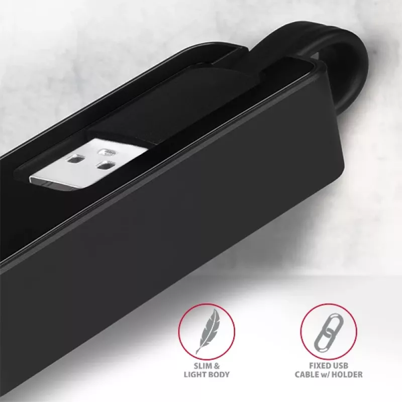 AXAGON ADE-XR προσαρμογέας USB 2.0 Type-A σε Fast Ethernet 10/100, RJ-45, Realtek RTL8152, μαύρος, 23 g