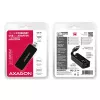 AXAGON ADE-XR προσαρμογέας USB 2.0 Type-A σε Fast Ethernet 10/100, RJ-45, Realtek RTL8152, μαύρος, 23 g