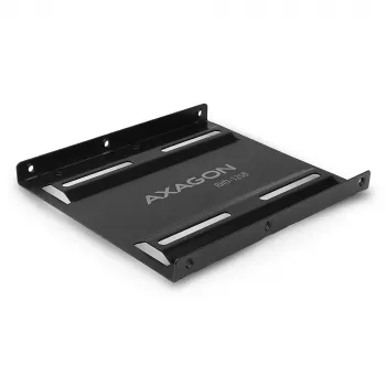 Axagon RHD-125B Πλαίσιο τοποθέτησης για 1x 2,5 ίντσες σε υποδοχή 3,5 ιντσών - Μαύρο μέταλλο
