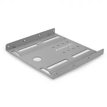 Axagon RHD-125S Βάση για 1x 2,5 ίντσες HDD/SSD σε υποδοχή 3,5 ιντσών, μέταλλο, γκρι