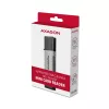 Axagon CRE-DAC USB-C+ USB-A 5 Gbps MINI 2-Slot & LUN Αναγνώστης καρτών SD/microSD USB 3.0 Type-A/Type-C Γκρι