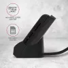 Axagon CRE-SM2 Αναγνώστης 스마트 καρτών USB 2.0 Μαύρο καλώδιο 1,3m