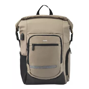 Hama Terra 39,6 cm (15,6 ίντσες) Σακίδιο Μπεζ, Μαύρο
