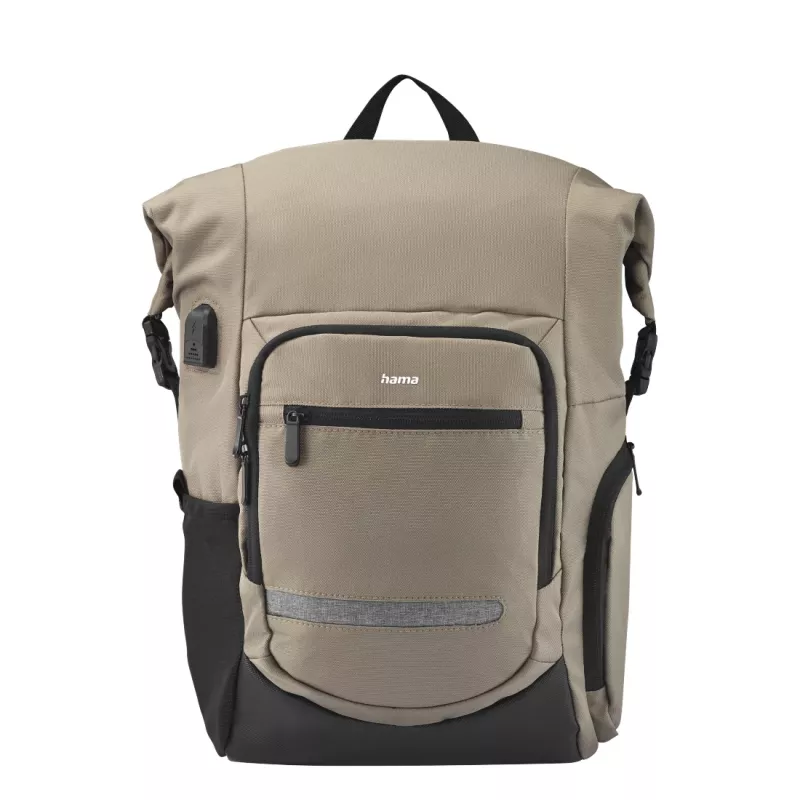 Hama Terra 39,6 cm (15,6 ίντσες) Σακίδιο Μπεζ, Μαύρο