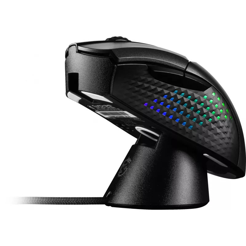 MSI CLUTCH GM51 LIGHTWEIGHT WIRELESS Ποντίκι Gaming Δεξιόχειρας RF + Bluetooth + USB Type-C Οπτικό 26000 DPI