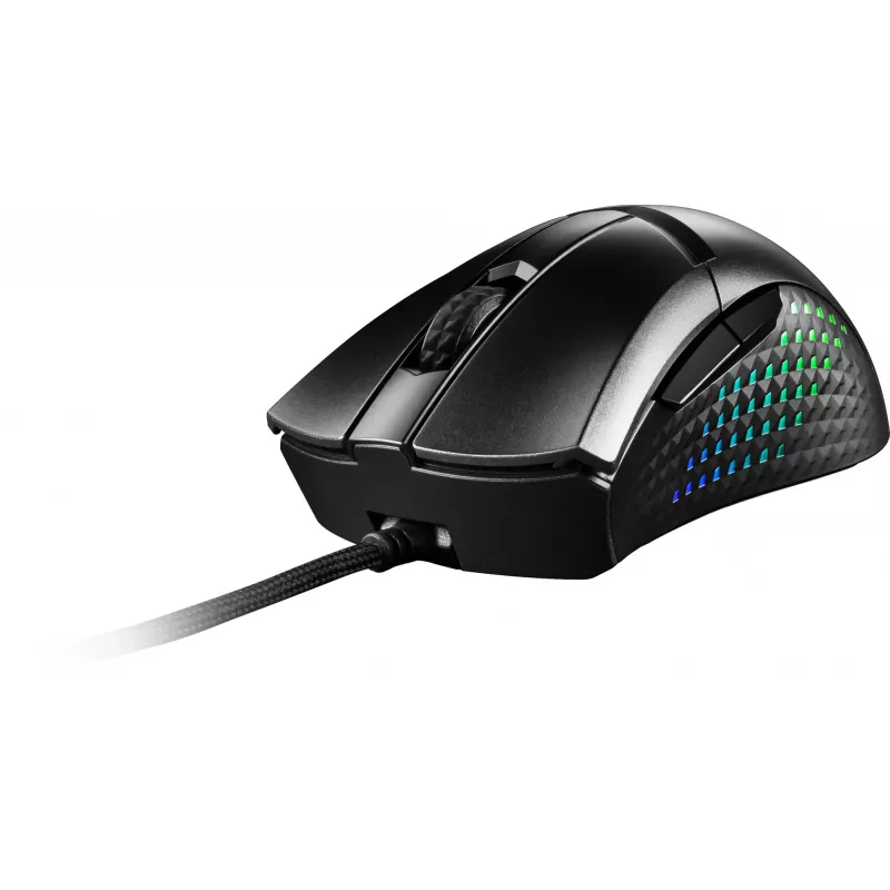 MSI CLUTCH GM51 LIGHTWEIGHT WIRELESS Ποντίκι Gaming Δεξιόχειρας RF + Bluetooth + USB Type-C Οπτικό 26000 DPI