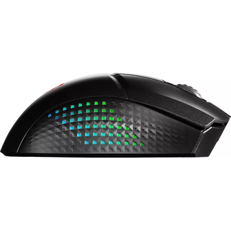 MSI CLUTCH GM51 LIGHTWEIGHT WIRELESS Ποντίκι Gaming Δεξιόχειρας RF + Bluetooth + USB Type-C Οπτικό 26000 DPI