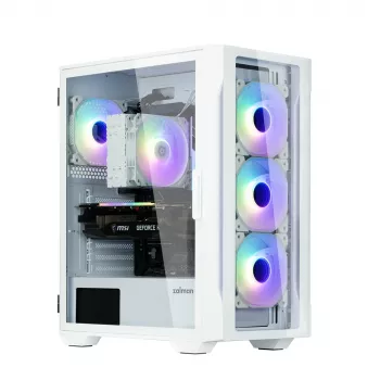 Zalman I3 NEO TG WHITE Κουτί υπολογιστή Midi Tower