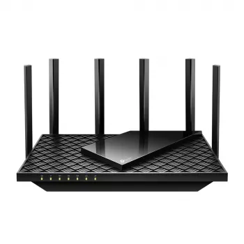TP-Link Archer AX5400 Multi-Gigabit WiFi 6 Router, Wi-Fi 6 (802.11ax), Dualband (2,4 GHz / 5 GHz), Ethernet LAN, Μαύρο, Router Desktop/Ράβδου