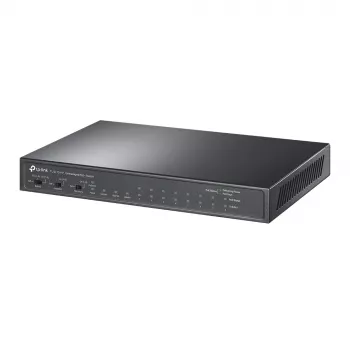 TP-Link 8-Port 10/100Mbit/s + 3-Port Gigabit Desktop Switch με 8-Port PoE+