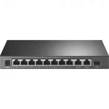 TP-Link 8-Port 10/100Mbit/s + 3-Port Gigabit Desktop Switch με 8-Port PoE+