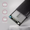 Θήκη HDD/SSD Axagon EE25-GTR USB-C 3.2 Gen 2 Μαύρο 2,5 ίντσες
