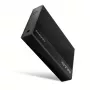 Axagon EE35-GTR USB-C 5Gbps - SATA 6G, 3.5 RIBBED box BLACK - Θήκη HDD USB Type C 3,5 ίντσες