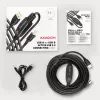 Axagon ADR-215B USB 2.0 A-M -> B-M ενεργό καλώδιο σύνδεσης/επαναλήπτη 15 m