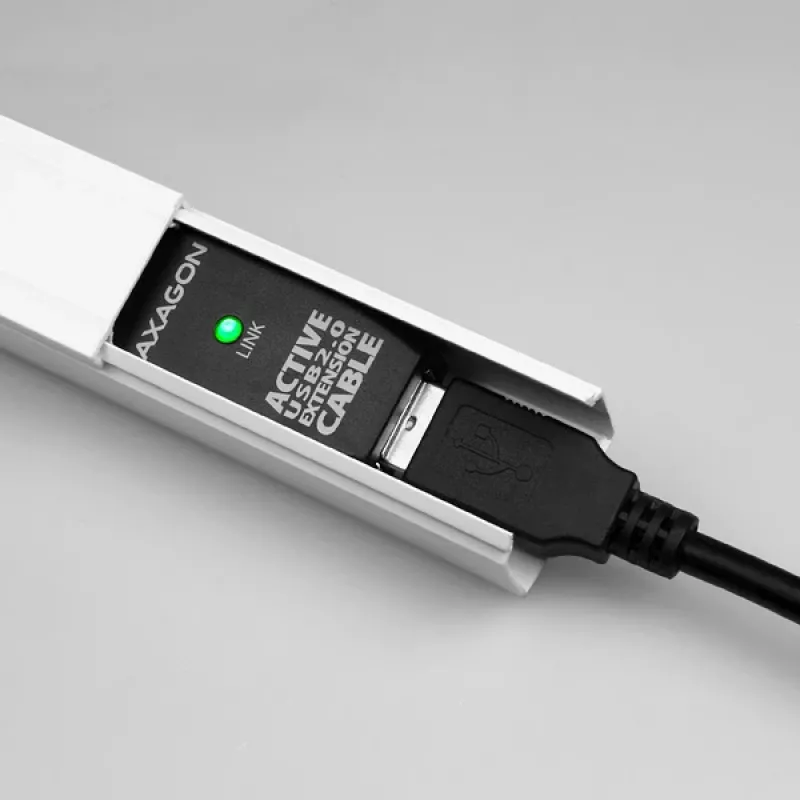 Axagon ADR-210 USB 2.0 A-M -> A-F ενεργό καλώδιο επέκτασης/επαναλήπτη 10 m