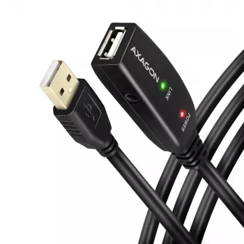 Axagon ADR-220 USB 2.0 A-M -> A-F ενεργό καλώδιο επέκτασης/επαναλήπτη 20 m