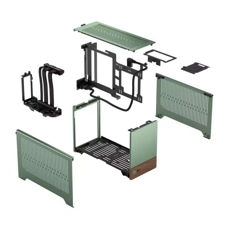 Κουτί υπολογιστή Fractal Design Terra Small Form Factor πράσινο