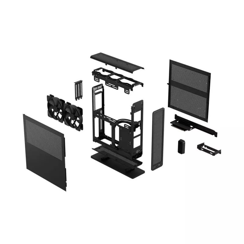 Κουτί υπολογιστή Fractal Design Ridge Small Form Factor Μαύρο