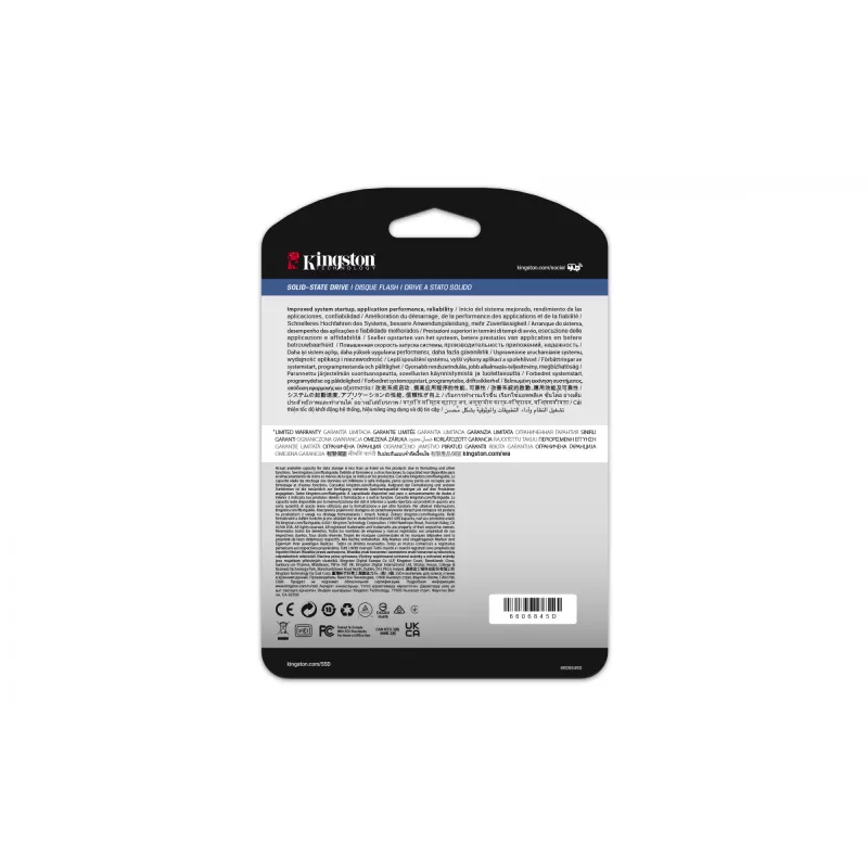 Σκληρός δίσκος SSD Kingston Technology 480GB 2,5 ίντσες SATA DC600M