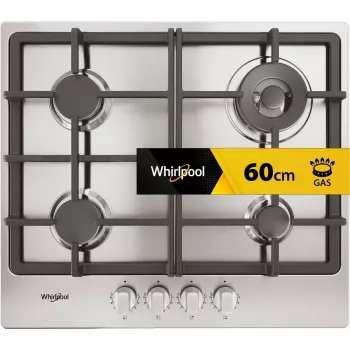 Whirlpool TGML 661 IX R ανοξείδωτο εντοιχιζόμενο 58 cm υγραέριο 4 εστιών