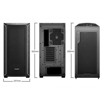 Κουτί PC be quiet! Shadow Base 800 DX Midi Tower μαύρο