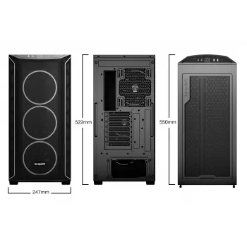 Κουτί PC be quiet! Shadow Base 800 FX Midi Tower μαύρο