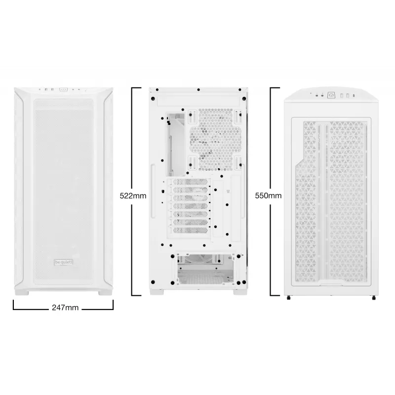 be quiet Shadow Base 800 FX λευκό Midi Tower