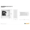 be quiet Shadow Base 800 FX λευκό Midi Tower