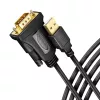 Axagon ADS-1PQN καλώδιο προσαρμογέα USB-A 2.0 - σειριακό RS-232 DB9-M FTDI