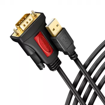 Axagon ADS-1PSN καλώδιο προσαρμογέα USB-A 2.0 - σειριακό RS-232 DB9-M Prolific 1,5 m