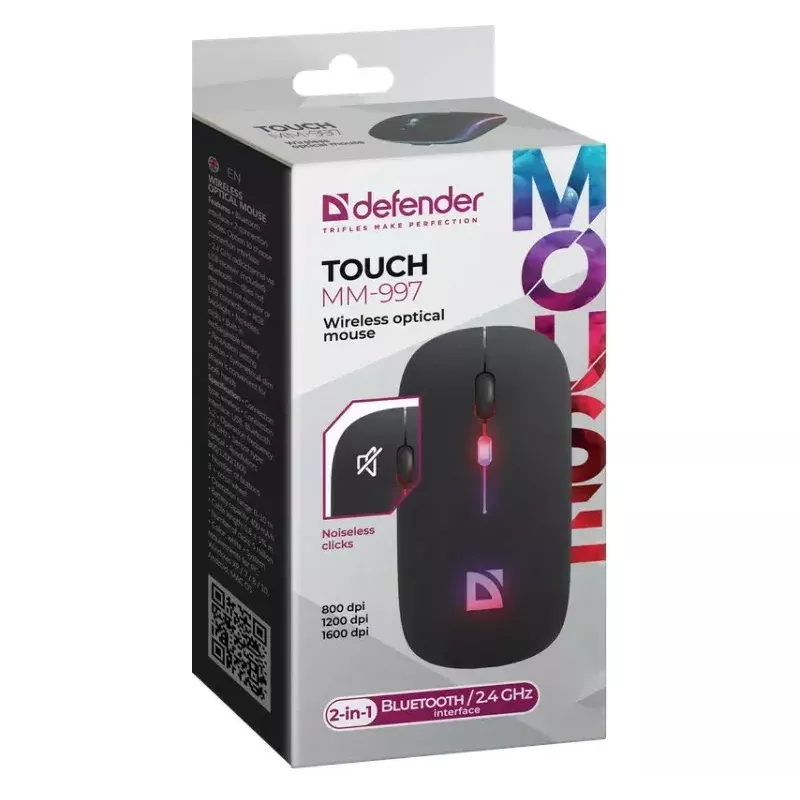 Ασύρματο ποντίκι DEFENDER TOUCH MM-997