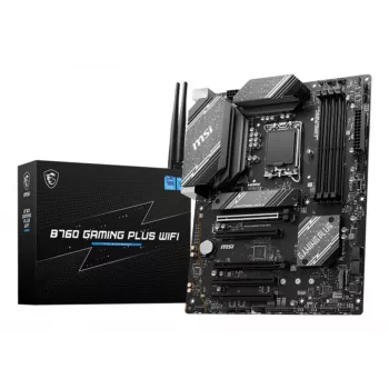 Μητρική MSI B760 GAMING PLUS WIFI — Intel B760, LGA 1700, ATX, DDR5, 4 DIMM, Wi‑Fi 6E, 2.5Gb LAN