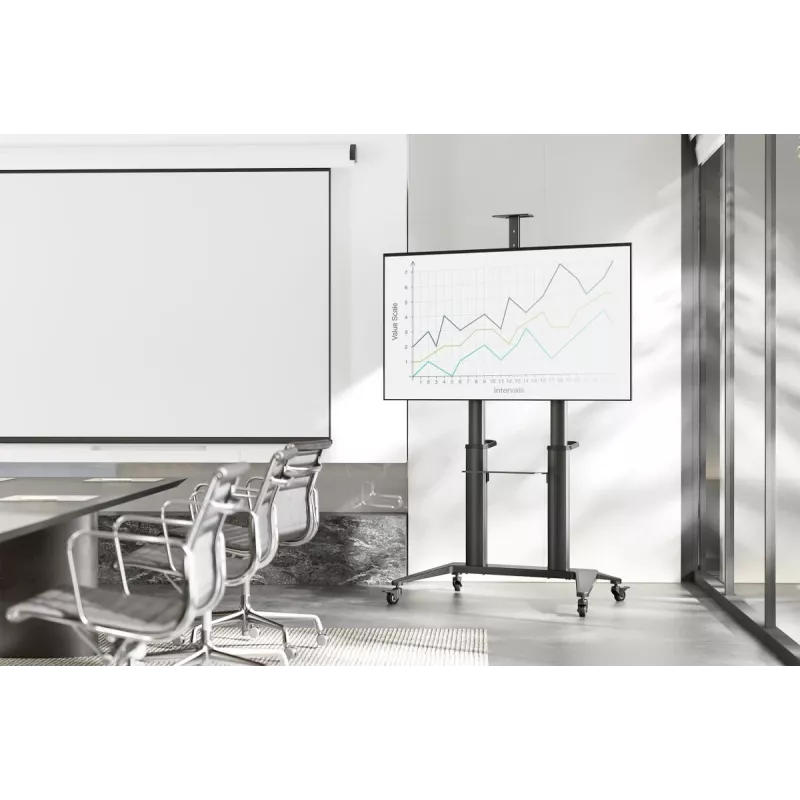Digitus Collaboration Trolley DA-90452 Μέγιστο βάρος 140 kg Μέγεθος οθόνης 70-120 ίντσες