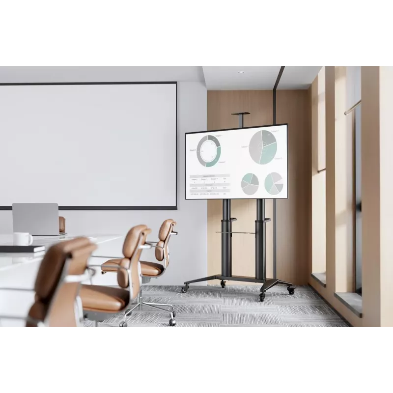 Digitus Collaboration Trolley DA-90452 Μέγιστο βάρος 140 kg Μέγεθος οθόνης 70-120 ίντσες